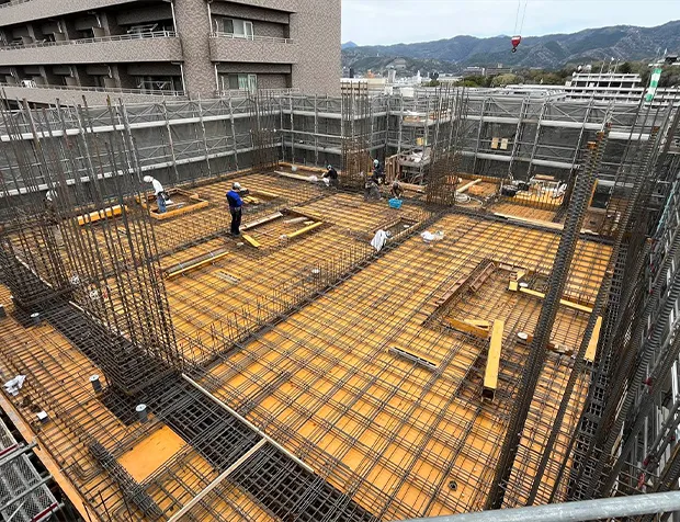 躯体工事実施風景
