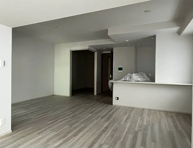 3階内装工事風景