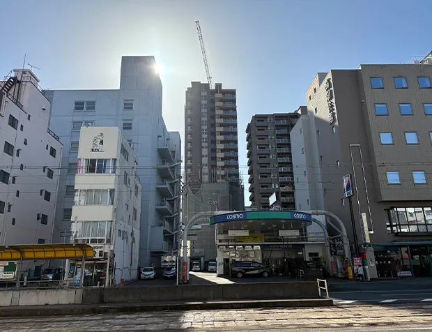 北側の外観写真