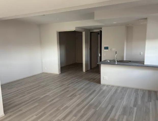 15階内装工事風景